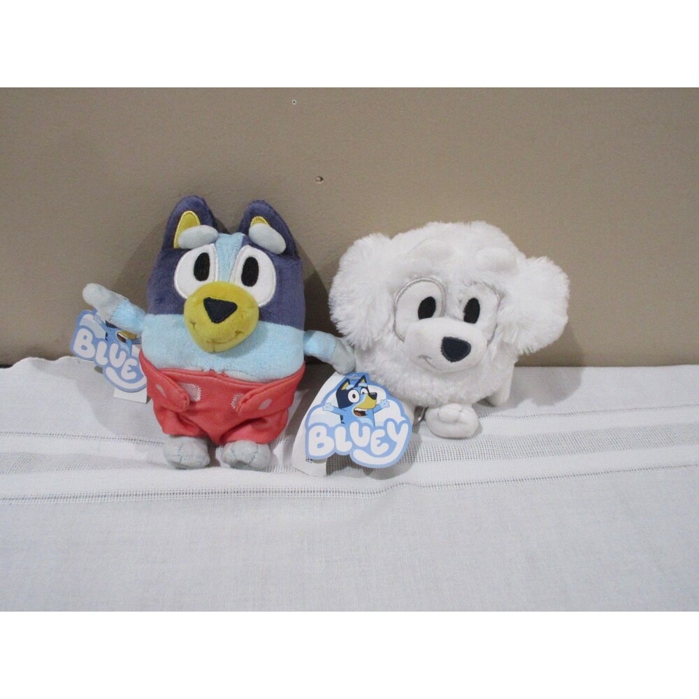 Baby Bluey and Lila Small Plush NWT
